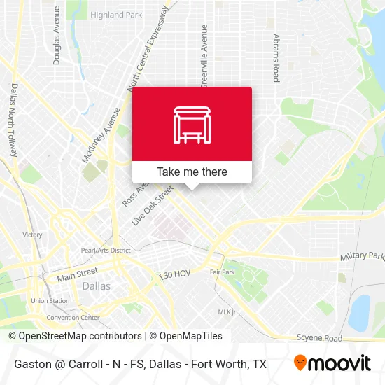 Gaston @ Carroll - N - FS map