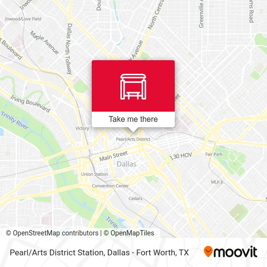 Pearl/Arts District Station map