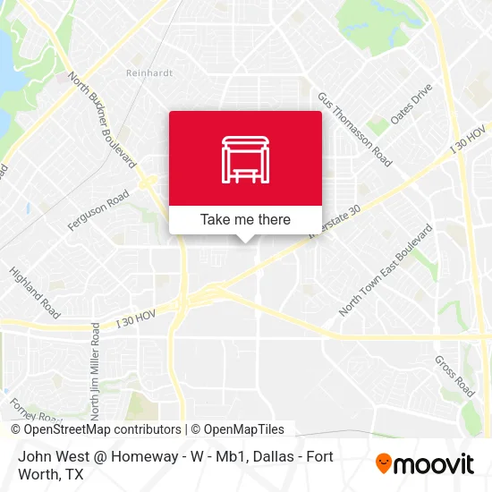 John West @ Homeway - W - Mb1 map