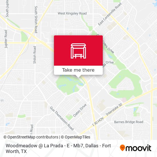 Woodmeadow @ La Prada - E - Mb7 map