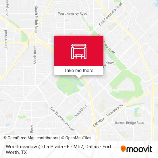 Woodmeadow @ La Prada - E - Mb7 map