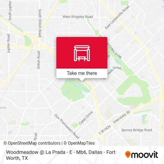 Woodmeadow @ La Prada - E - Mb6 map