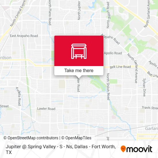 Jupiter @ Spring Valley - S - Ns map