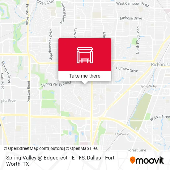 Spring Valley @ Edgecrest - E - FS map