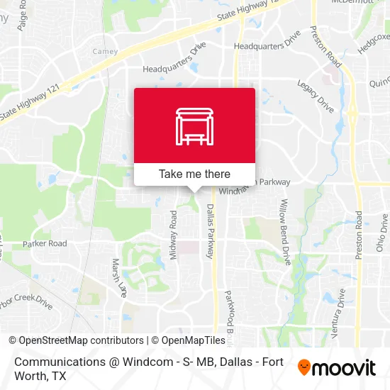 Communications @ Windcom - S- MB map