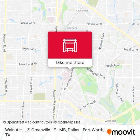 Walnut Hill @ Greenville - E - MB map