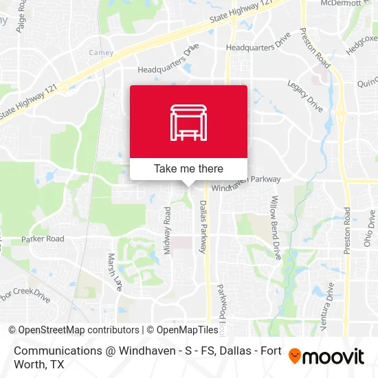 Communications @ Windhaven - S - FS map