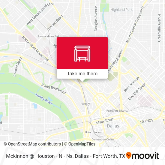 Mckinnon @ Houston - N - Ns map