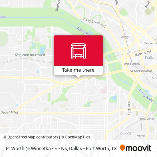 Ft Worth @ Winnetka - E - Ns map