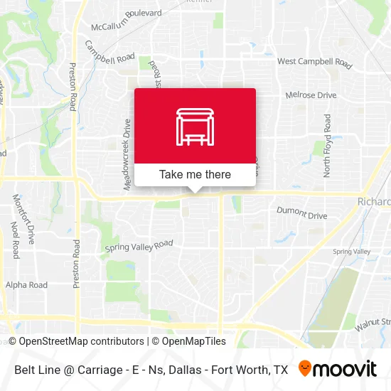 Belt Line @ Carriage - E - Ns map