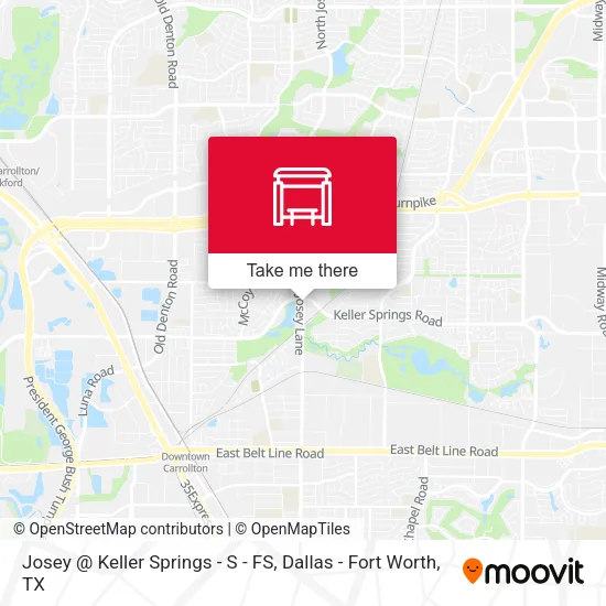 Josey @ Keller Springs - S - FS map