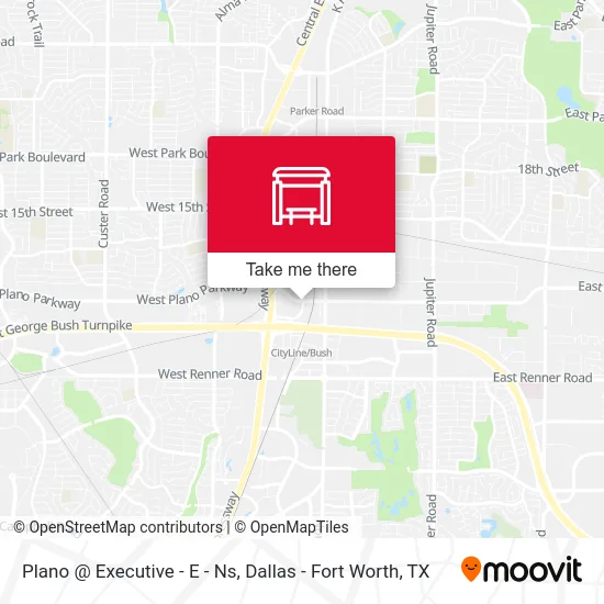 Plano @ Executive - E - Ns map