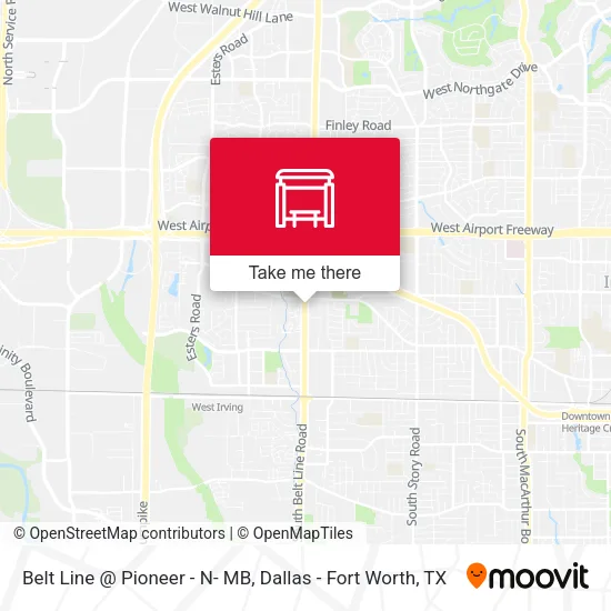 Belt Line @ Pioneer - N- MB map