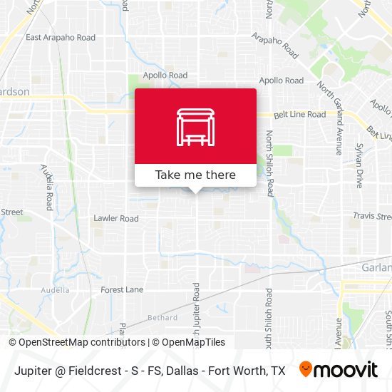 Jupiter @ Fieldcrest - S - FS map