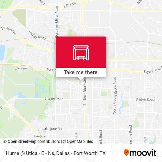 Hume @ Utica - E - Ns map