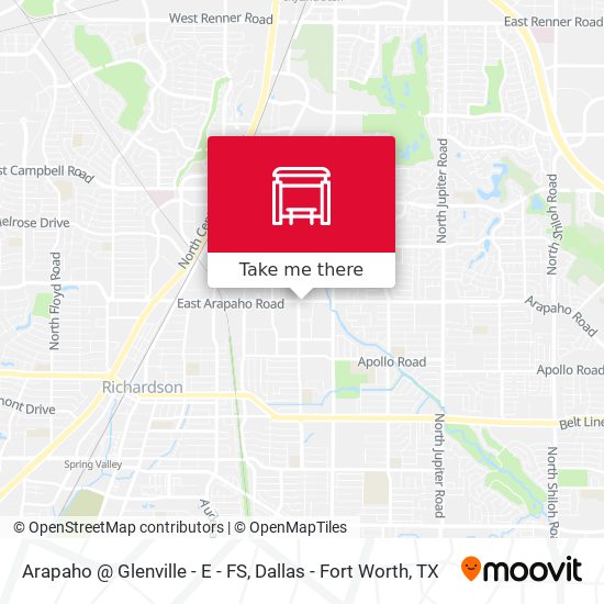 Arapaho @ Glenville - E - FS map