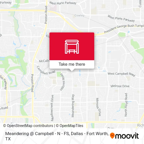 Meandering @ Campbell - N - FS map