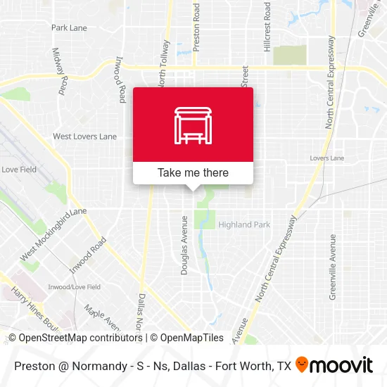 Preston @ Normandy - S - Ns map