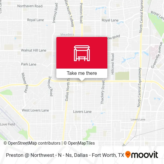 Preston @ Northwest - N - Ns map