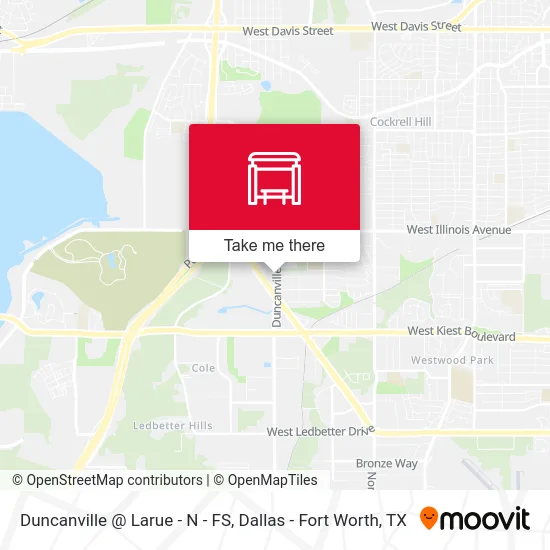 Duncanville @ Larue - N - FS map