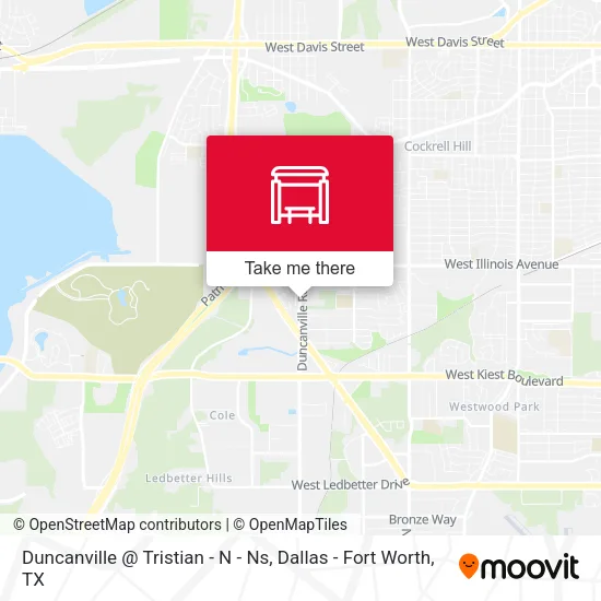 Duncanville @ Tristian - N - Ns map