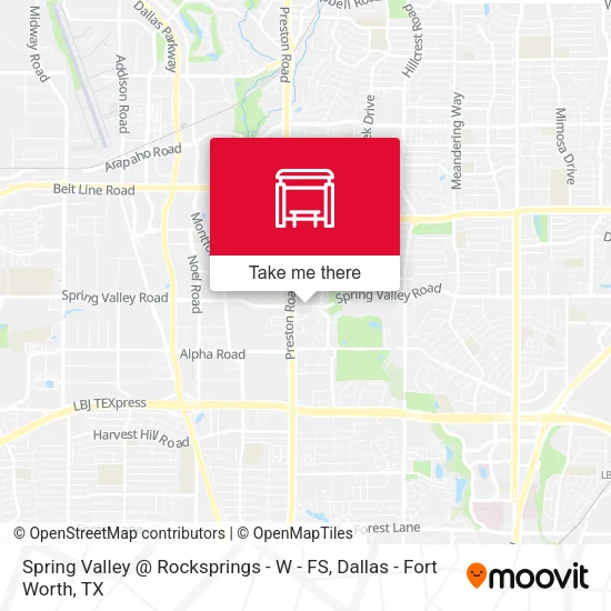 Spring Valley @ Rocksprings - W - FS map