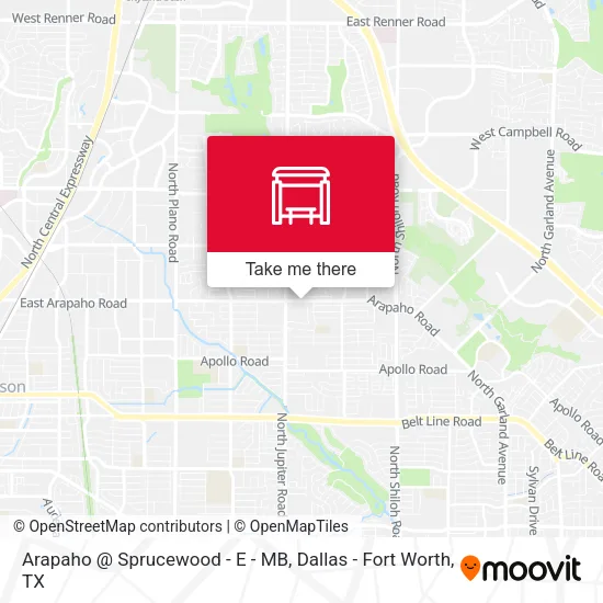 Mapa de Arapaho @ Sprucewood - E - MB