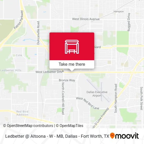 Ledbetter @ Altoona - W - MB map