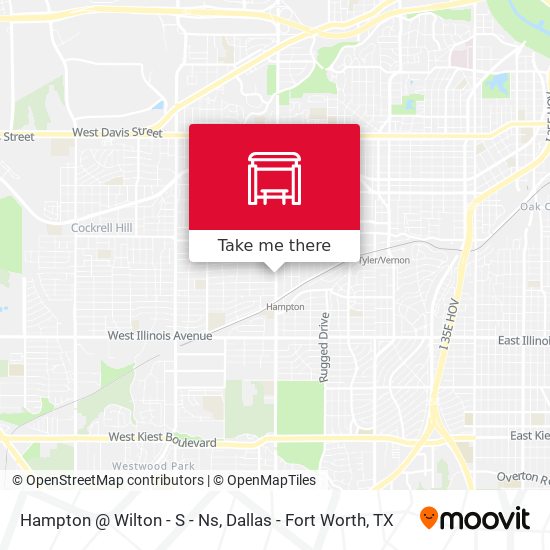 Hampton @ Wilton - S - Ns map