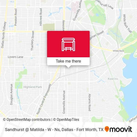 Sandhurst @ Matilda - W - Ns map