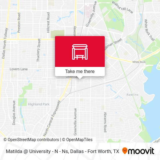 Matilda @ University - N - Ns map