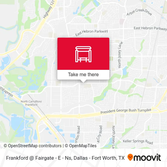 Frankford @ Fairgate - E - Ns map