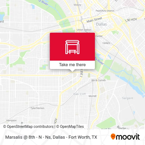 Marsalis @ 8th - N - Ns map