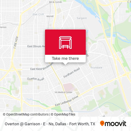 Overton @ Garrison - E - Ns map