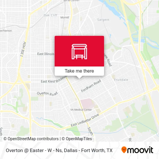 Overton @ Easter - W - Ns map