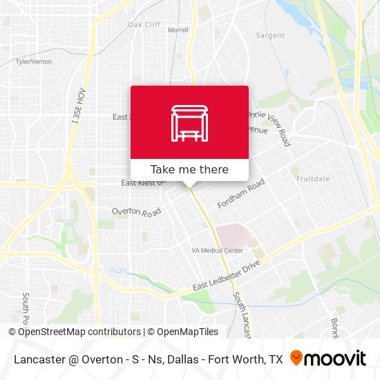 Lancaster @ Overton - S - Ns map