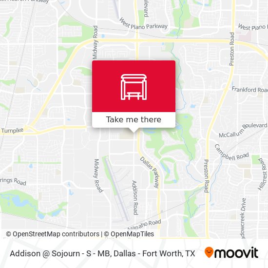 Mapa de Addison @ Sojourn - S - MB