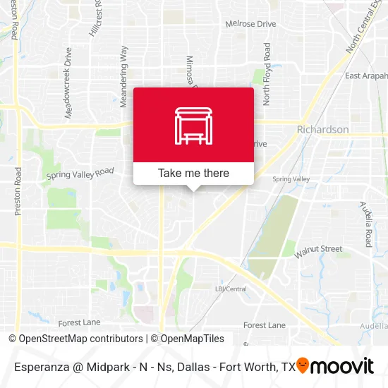 Mapa de Esperanza @ Midpark - N - Ns
