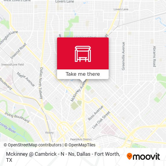 Mckinney @ Cambrick - N - Ns map