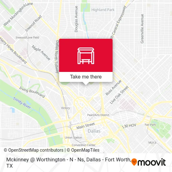 Mckinney @ Worthington - N - Ns map