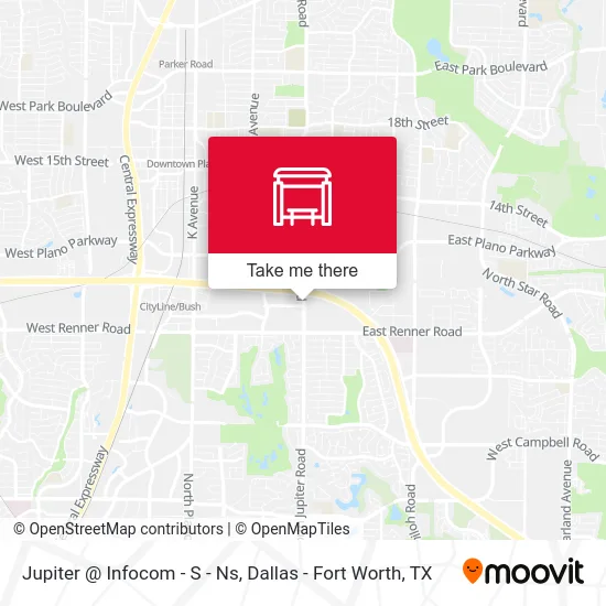Jupiter @ Infocom - S - Ns map