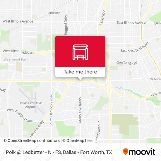 Polk @ Ledbetter - N - FS map