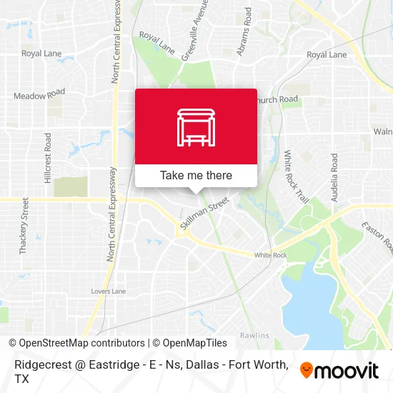 Ridgecrest @ Eastridge - E - Ns map