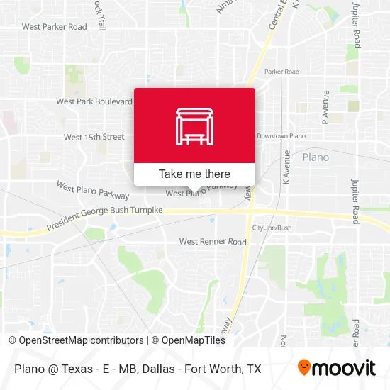 Mapa de Plano @ Texas - E - MB
