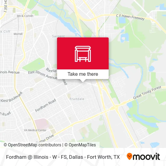 Fordham @ Illinois - W - FS map