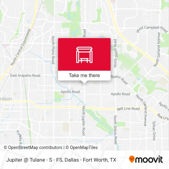 Jupiter @ Tulane - S - FS map