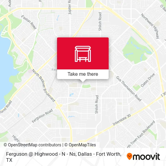 Ferguson @ Highwood - N - Ns map