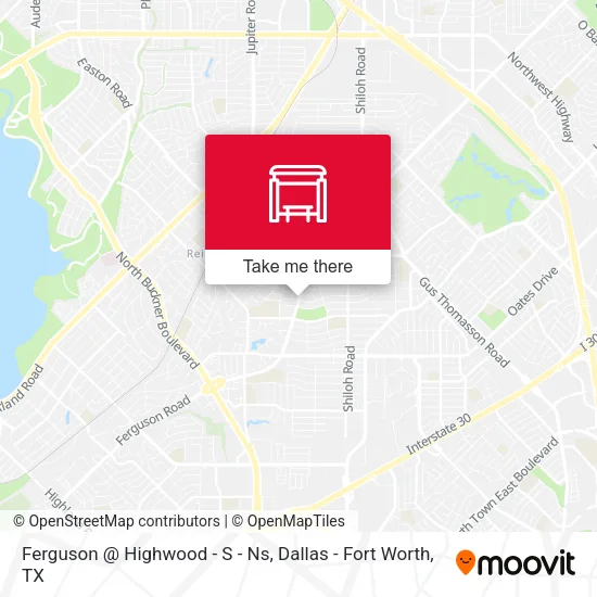 Ferguson @ Highwood - S - Ns map