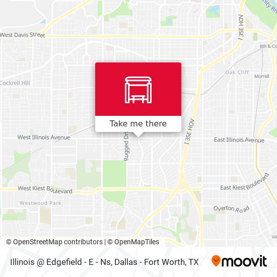 Illinois @ Edgefield - E - Ns map