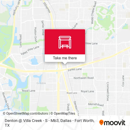 Denton @ Villa Creek - S - Mb3 map